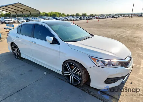 2016 Honda Accord Sport z USA, uszkodzony, nr VIN 1HGCR2F65GA194928